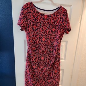 Pinkblush short maternity dress